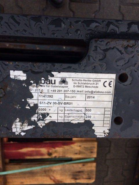 Stabau S11-ZV30SV-BR01 Forkpositioner - Ataşament: Foto 2 Stabau S11-ZV30SV-BR01 Forkpositioner - Ataşament: Foto 2