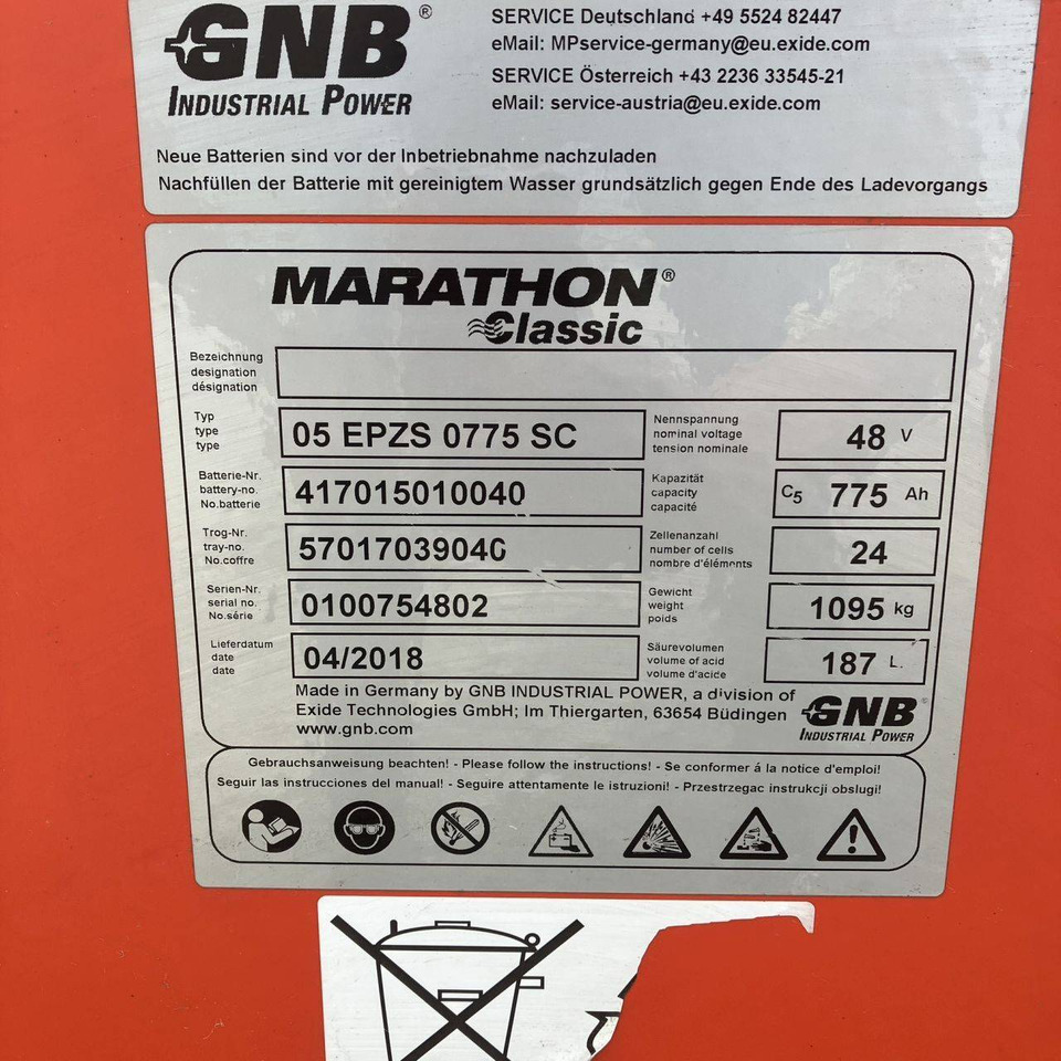 Electrostivuitor Linde E16PH-02 (386) EVO: Foto 12