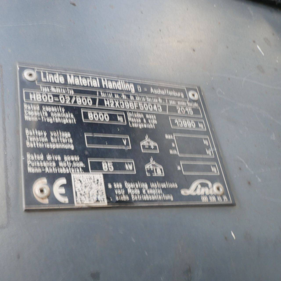 Stivuitor diesel Linde H80D/900 (396-02): Foto 14 Stivuitor diesel Linde H80D/900 (396-02): Foto 14