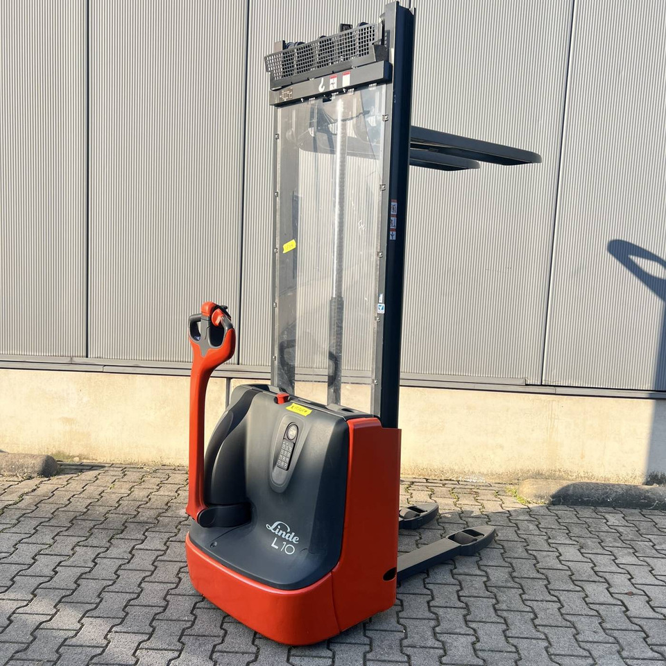 Linde L10 (1172) - Transpalet la mare înălţime: Foto 3 Linde L10 (1172) - Transpalet la mare înălţime: Foto 3