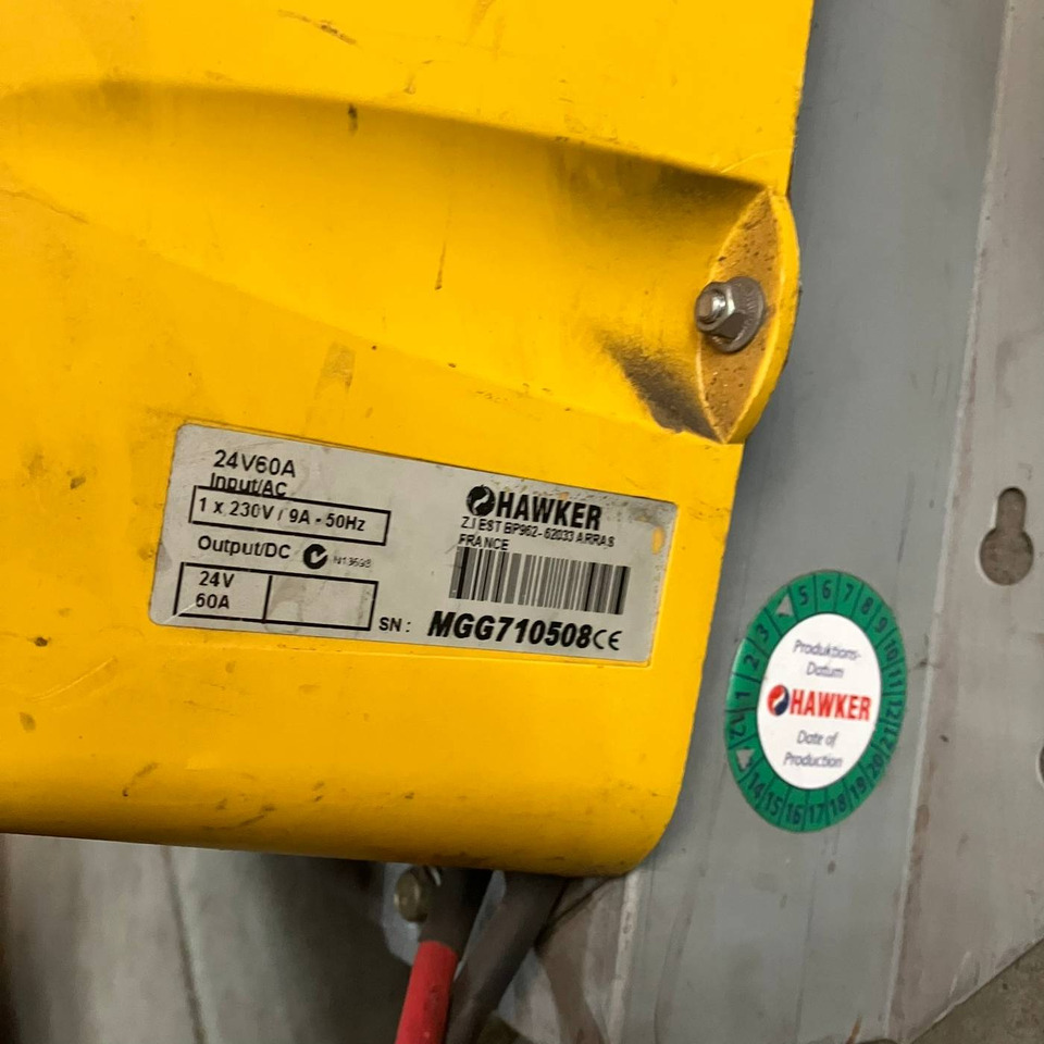 Hawker 24V/60A Lifetech - Piesă de schimb pentru Stivuitor: Foto 2 Hawker 24V/60A Lifetech - Piesă de schimb pentru Stivuitor: Foto 2