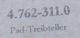 Kärcher Pad drive board - Piesă de schimb pentru Echipament curățenie: Foto 3 Kärcher Pad drive board - Piesă de schimb pentru Echipament curățenie: Foto 3