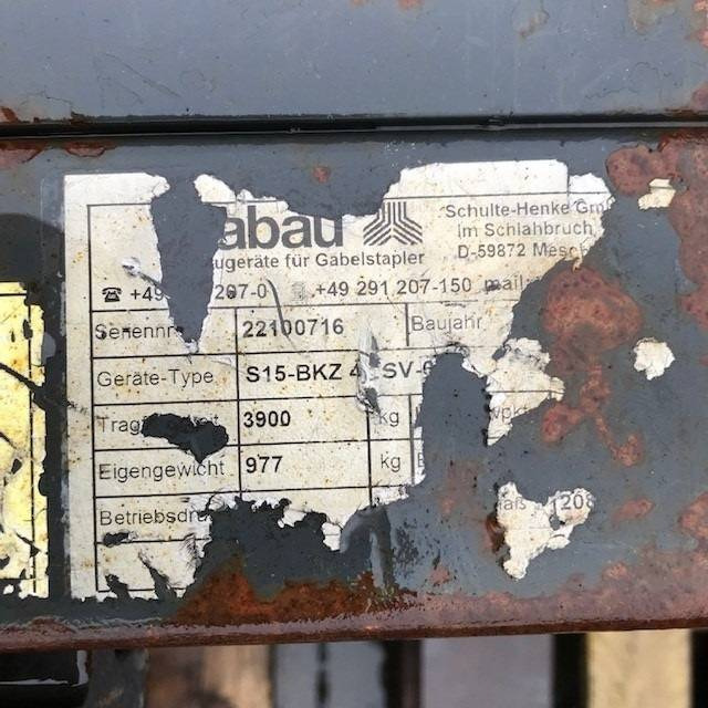 Stabau Bale Clamp - Clemă: Foto 4 Stabau Bale Clamp - Clemă: Foto 4