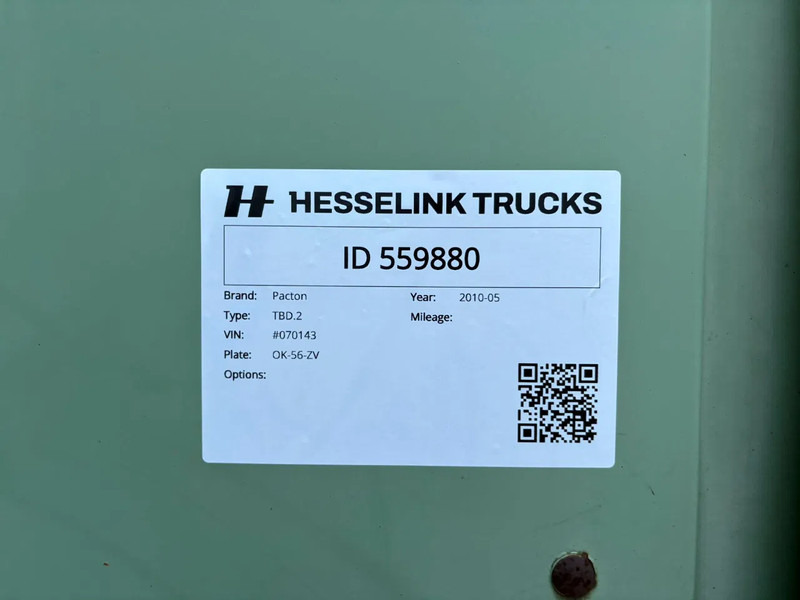 Pacton 2AS City 12.6M Dhollandia Laadklep 2500KG Stuuras APK 07-2026 - Zeer nette staat! - Semiremorcă prelată: Foto 5 Pacton 2AS City 12.6M Dhollandia Laadklep 2500KG Stuuras APK 07-2026 - Zeer nette staat! - Semiremorcă prelată: Foto 5