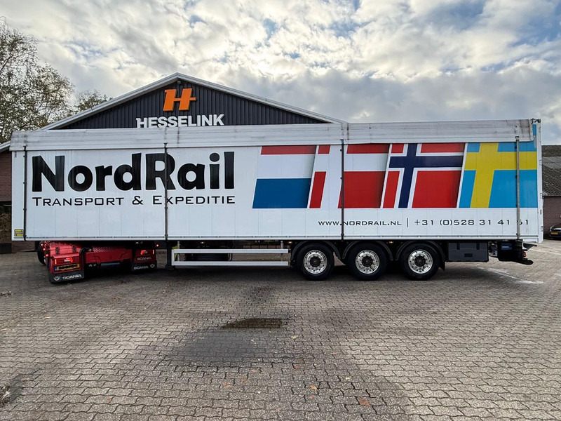 Kraker 2X K-Force 92m3 Alcoa SAF Tyrepilot Liftas 8MM Cargo Floor - Semiremorcă cu podea culisantă: Foto 4 Kraker 2X K-Force 92m3 Alcoa SAF Tyrepilot Liftas 8MM Cargo Floor - Semiremorcă cu podea culisantă: Foto 4