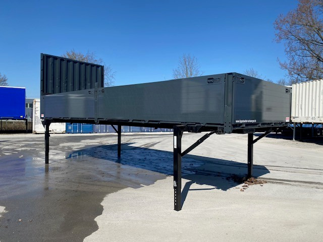 Krone BDF-System 7.450 mm - Platformă cu obloane: Foto 2 Krone BDF-System 7.450 mm - Platformă cu obloane: Foto 2