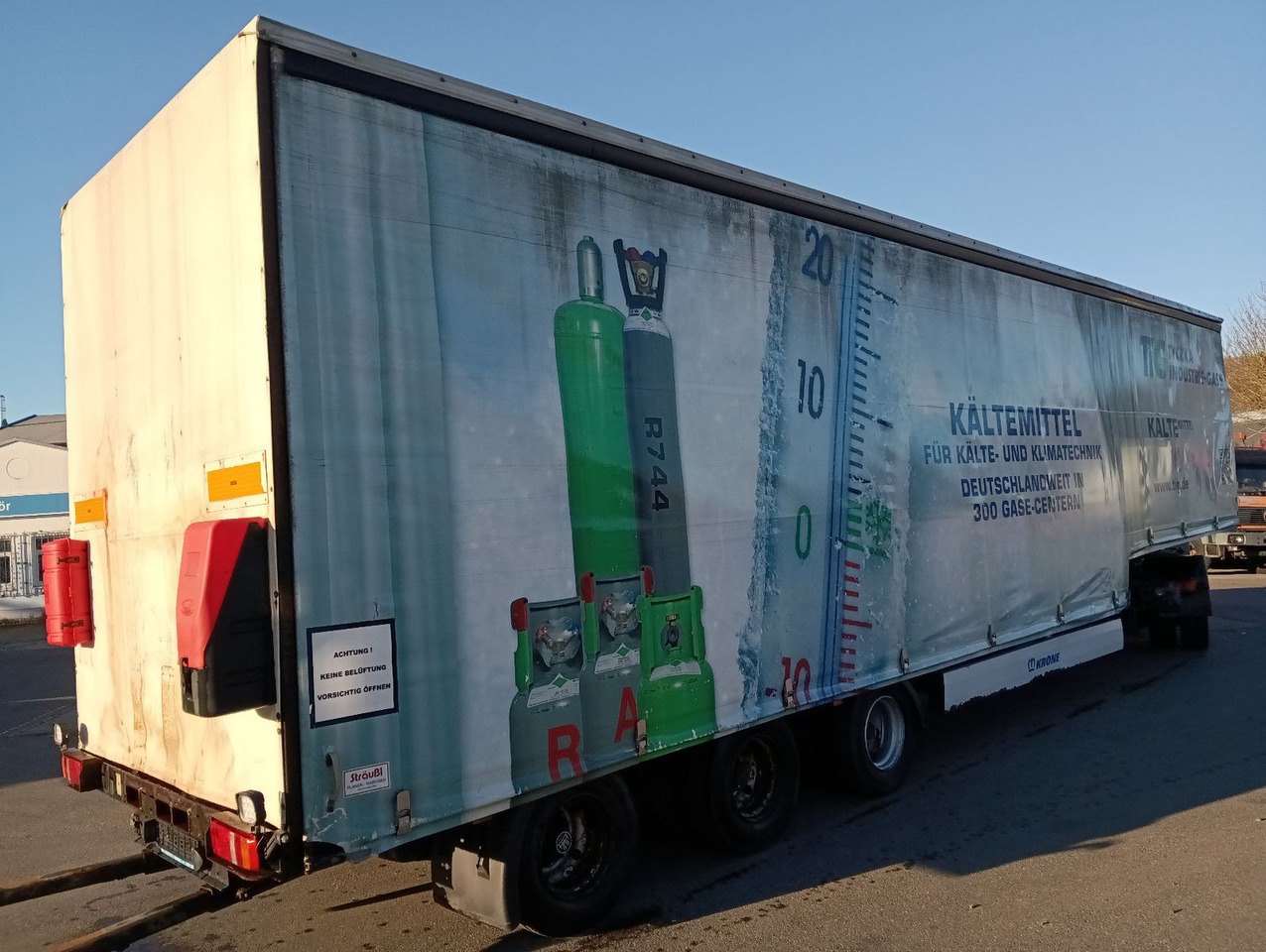 Krone SDP 27 12,2m JUMBO BPW 235/75R17,5 Reifen 90% - Semiremorcă transport agabaritic: Foto 5 Krone SDP 27 12,2m JUMBO BPW 235/75R17,5 Reifen 90% - Semiremorcă transport agabaritic: Foto 5