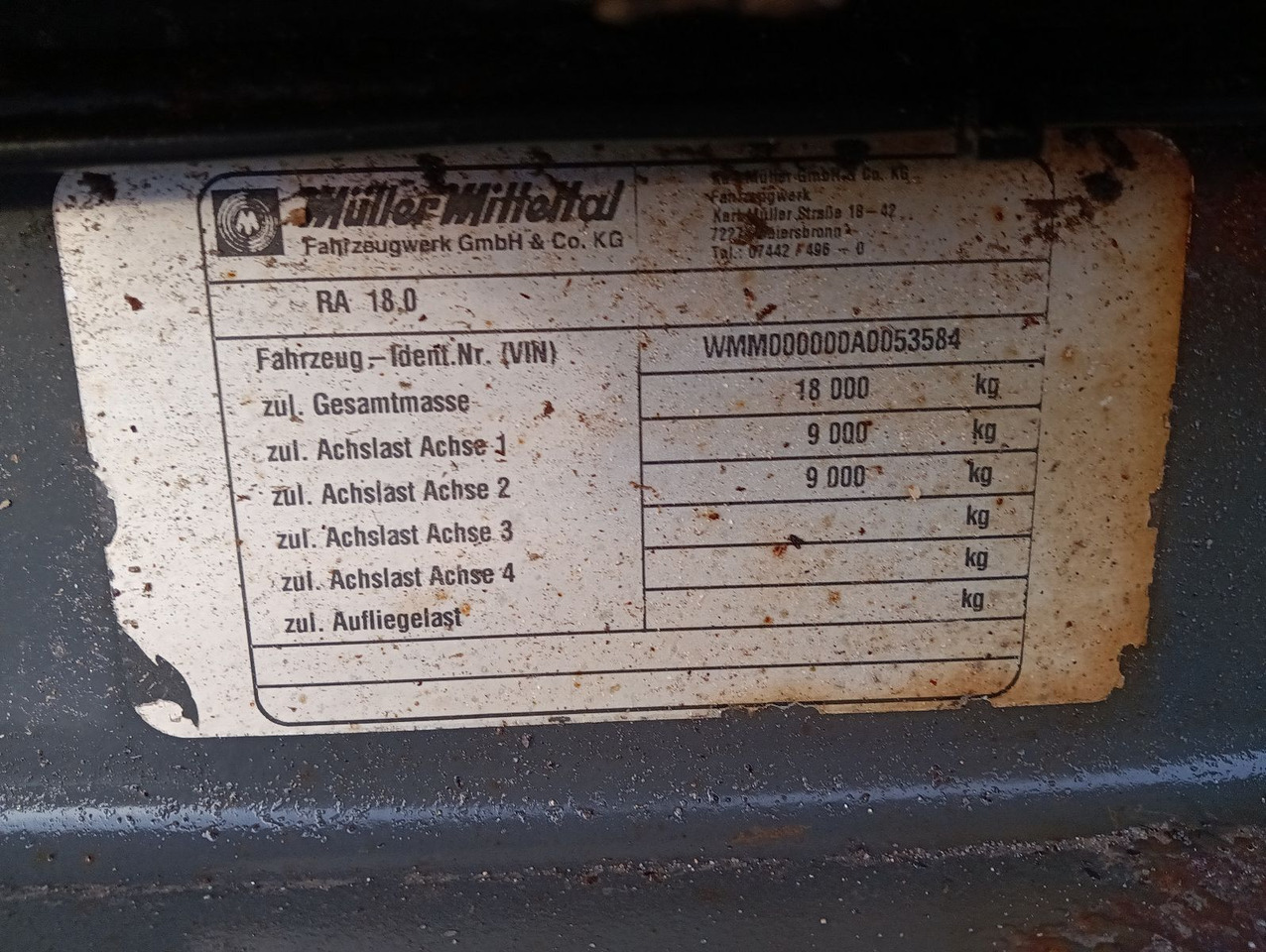 Müller-Mitteltal RA18 Abrollanhänger 7m BPW Trommel TÜV 5/2025 Müller-Mitteltal RA18 Abrollanhänger 7m BPW Trommel TÜV 5/2025 - Remorcă abroll/ Skiploader: Foto 3 Müller-Mitteltal RA18 Abrollanhänger 7m BPW Trommel TÜV 5/2025 Müller-Mitteltal RA18 Abrollanhänger 7m BPW Trommel TÜV 5/2025 - Remorcă abroll/ Skiploader: Foto 3