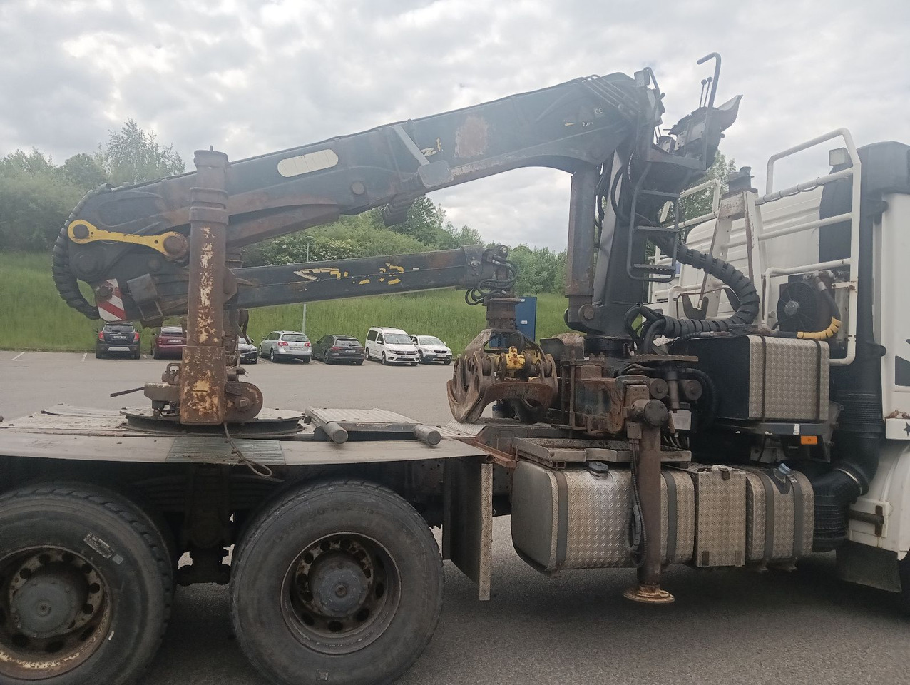 Palfinger EPSILON E250L82 Langholzkran+GLOGGER Aufbau+Anhä - Camion forestier, Camion cu macara: Foto 4 Palfinger EPSILON E250L82 Langholzkran+GLOGGER Aufbau+Anhä - Camion forestier, Camion cu macara: Foto 4