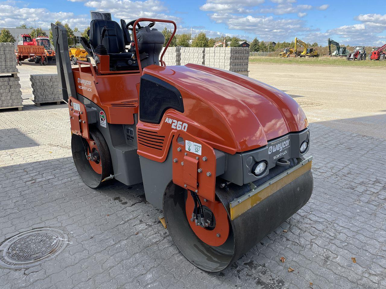 Weycor AW260 - Cilindru compactor pentru asfalt: Foto 5 Weycor AW260 - Cilindru compactor pentru asfalt: Foto 5