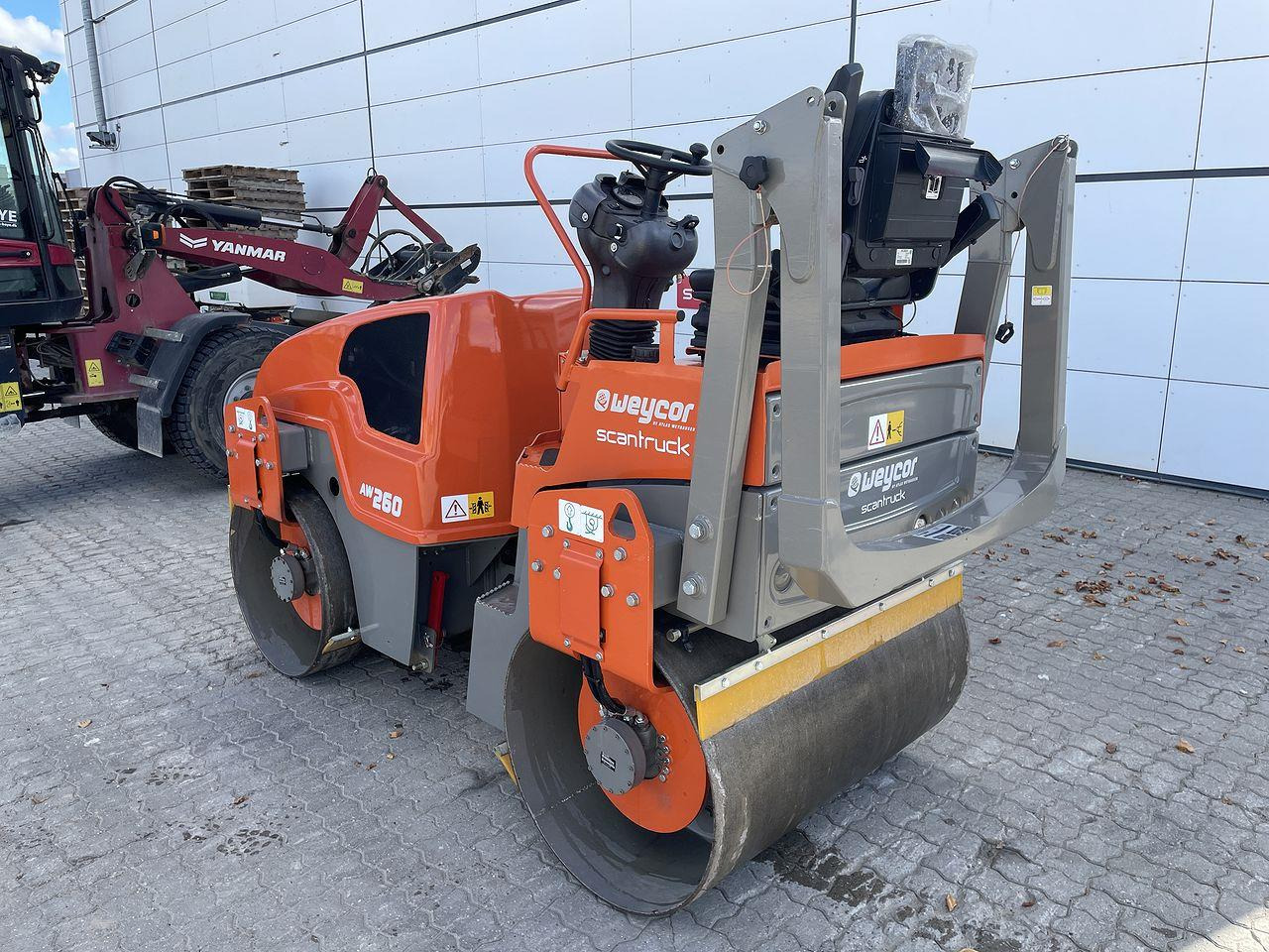 Weycor AW260 - Cilindru compactor pentru asfalt: Foto 2 Weycor AW260 - Cilindru compactor pentru asfalt: Foto 2
