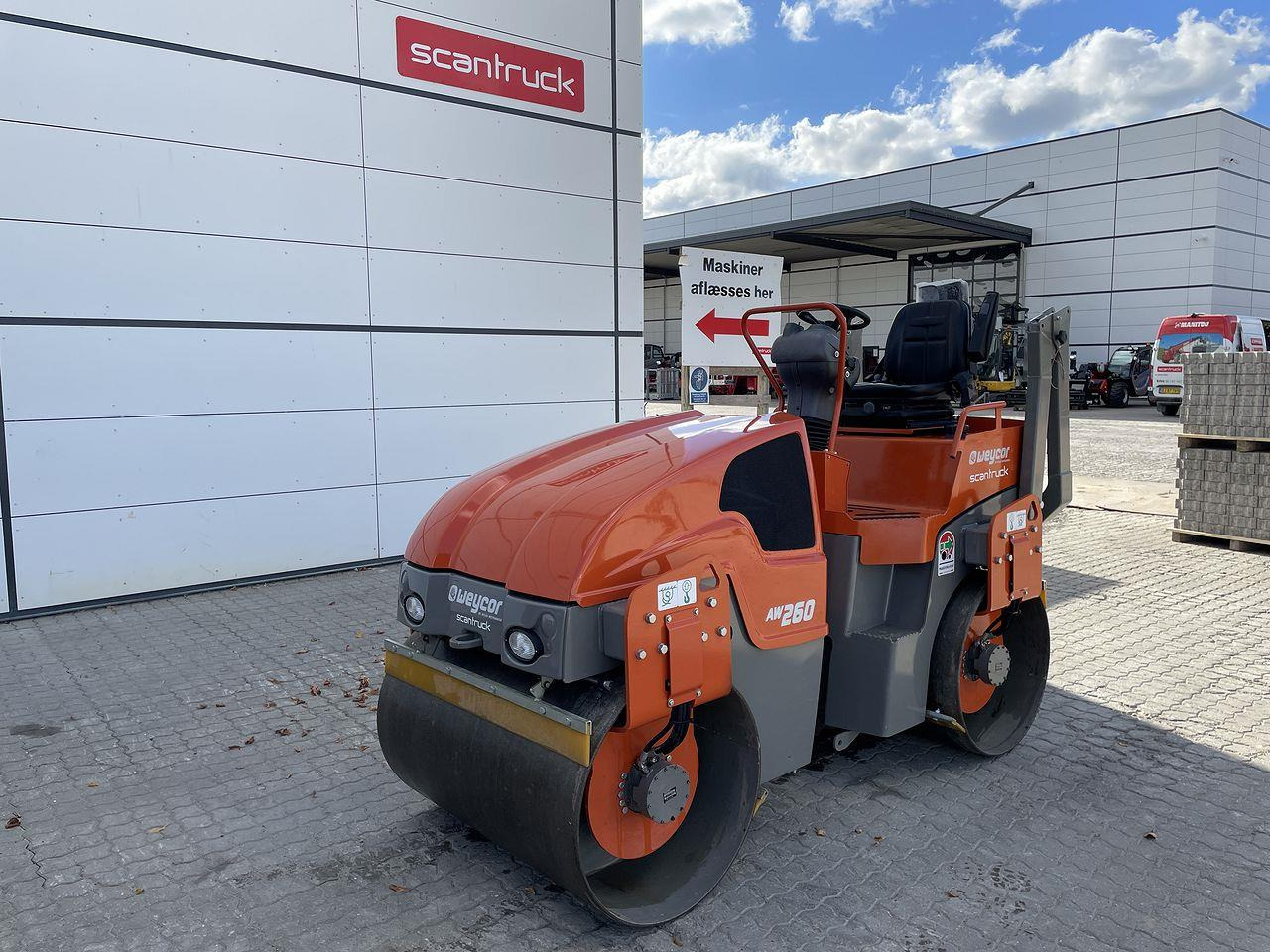 Weycor AW260 - Cilindru compactor pentru asfalt: Foto 1 Weycor AW260 - Cilindru compactor pentru asfalt: Foto 1