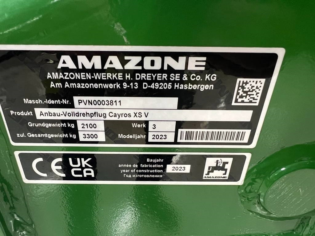 Amazone Cayros XS - V - Cultivator: Foto 5 Amazone Cayros XS - V - Cultivator: Foto 5