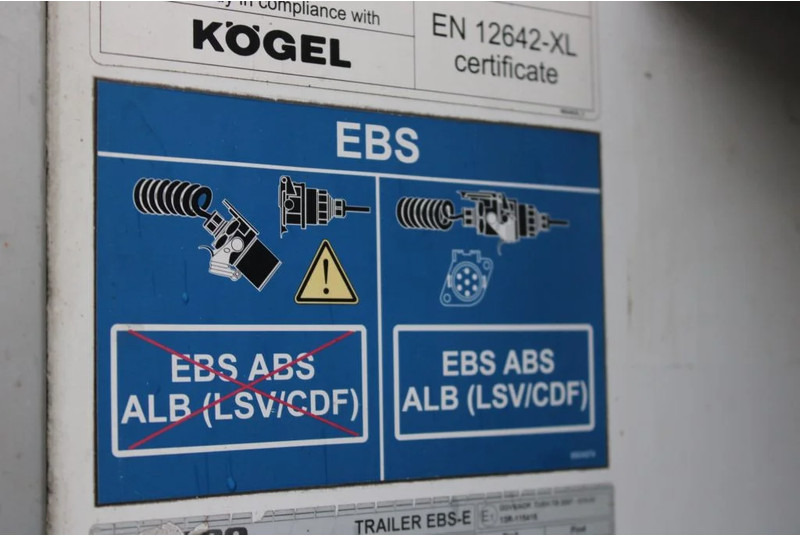 Semiremorcă frigider Kögel CARRIER VECTOR 1950 + 2.67 + ATP: Foto 11 Semiremorcă frigider Kögel CARRIER VECTOR 1950 + 2.67 + ATP: Foto 11