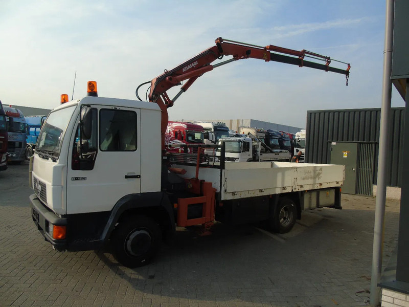 Camion cu macara MAN 8.163 + ATLAS 60.1 + MANUAL + EURO 2 + 127KM!!: Foto 8