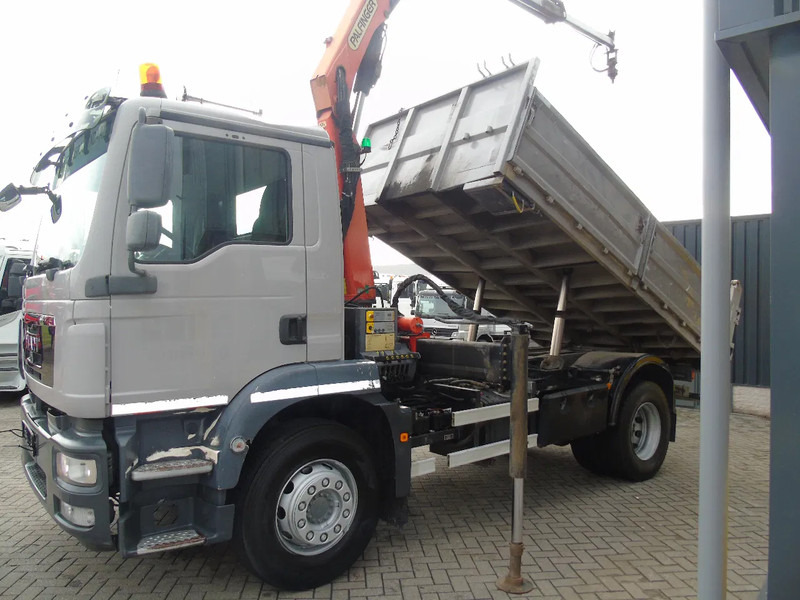 MAN TGM 18.250 + PALFINGER 11.001K + TIPPER + EURO 5 - Camion cu macara: Foto 5 MAN TGM 18.250 + PALFINGER 11.001K + TIPPER + EURO 5 - Camion cu macara: Foto 5