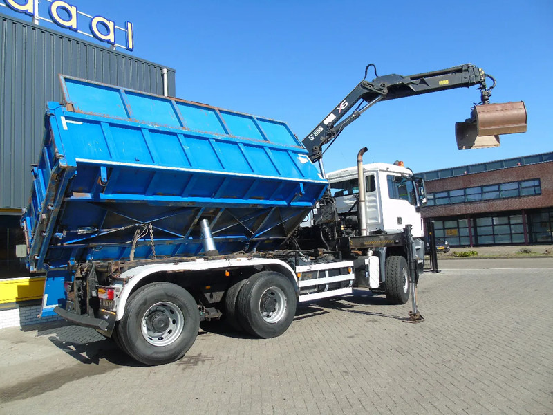 MAN TGS 26.400 + 6x6 + HIAB 166 E3 HIPRO + 3SIDE TIPPER - Camion cu macara: Foto 5 MAN TGS 26.400 + 6x6 + HIAB 166 E3 HIPRO + 3SIDE TIPPER - Camion cu macara: Foto 5