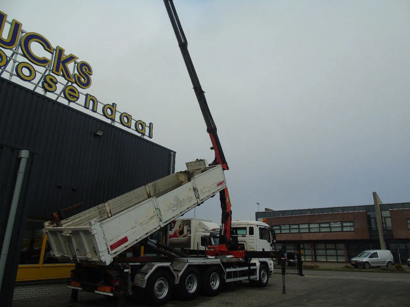 MAN TGS 32.400 + PALFINGER PK23.001EH + HOOKSYSTEM + 8X4 TRIDEM + ROTATOR + EURO 5 - Camion cu cârlig, Camion cu macara: Foto 4 MAN TGS 32.400 + PALFINGER PK23.001EH + HOOKSYSTEM + 8X4 TRIDEM + ROTATOR + EURO 5 - Camion cu cârlig, Camion cu macara: Foto 4