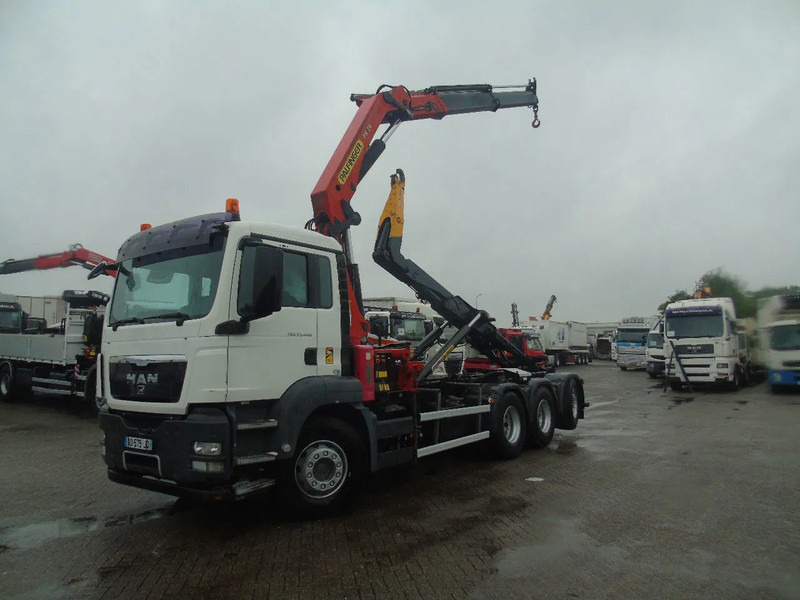 MAN TGS 35.440 + PALFINGER 24500 + 8X4 + EURO 5 + REMOTE - Camion cu cârlig, Camion cu macara: Foto 2 MAN TGS 35.440 + PALFINGER 24500 + 8X4 + EURO 5 + REMOTE - Camion cu cârlig, Camion cu macara: Foto 2