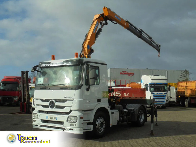 Mercedes-Benz Actros 1846 + Euro 5 + EFFER 250 Crane + REMOTE - Camion cu macara: Foto 1 Mercedes-Benz Actros 1846 + Euro 5 + EFFER 250 Crane + REMOTE - Camion cu macara: Foto 1