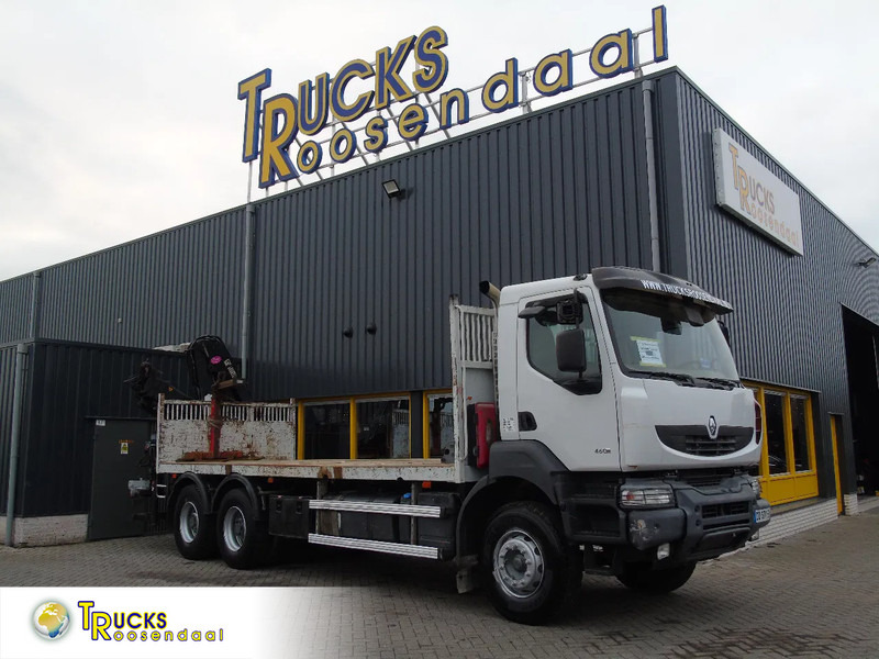 Renault Kerax 460DXI + HIAB 166 HIDUO + 6X4 + EURO 5 + REMOTE - Camion cu macara: Foto 1 Renault Kerax 460DXI + HIAB 166 HIDUO + 6X4 + EURO 5 + REMOTE - Camion cu macara: Foto 1