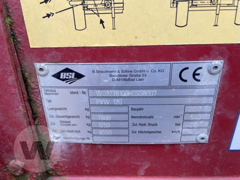 Strautmann FVW 120 în leasing Strautmann FVW 120: Foto 9