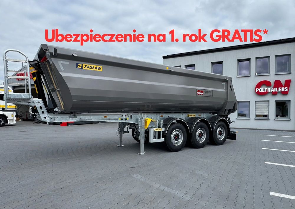 Zaslaw NOWY MODEL, CAŁA HARDOX 500 24/27m3 - Semiremorcă basculantă: Foto 1 Zaslaw NOWY MODEL, CAŁA HARDOX 500 24/27m3 - Semiremorcă basculantă: Foto 1