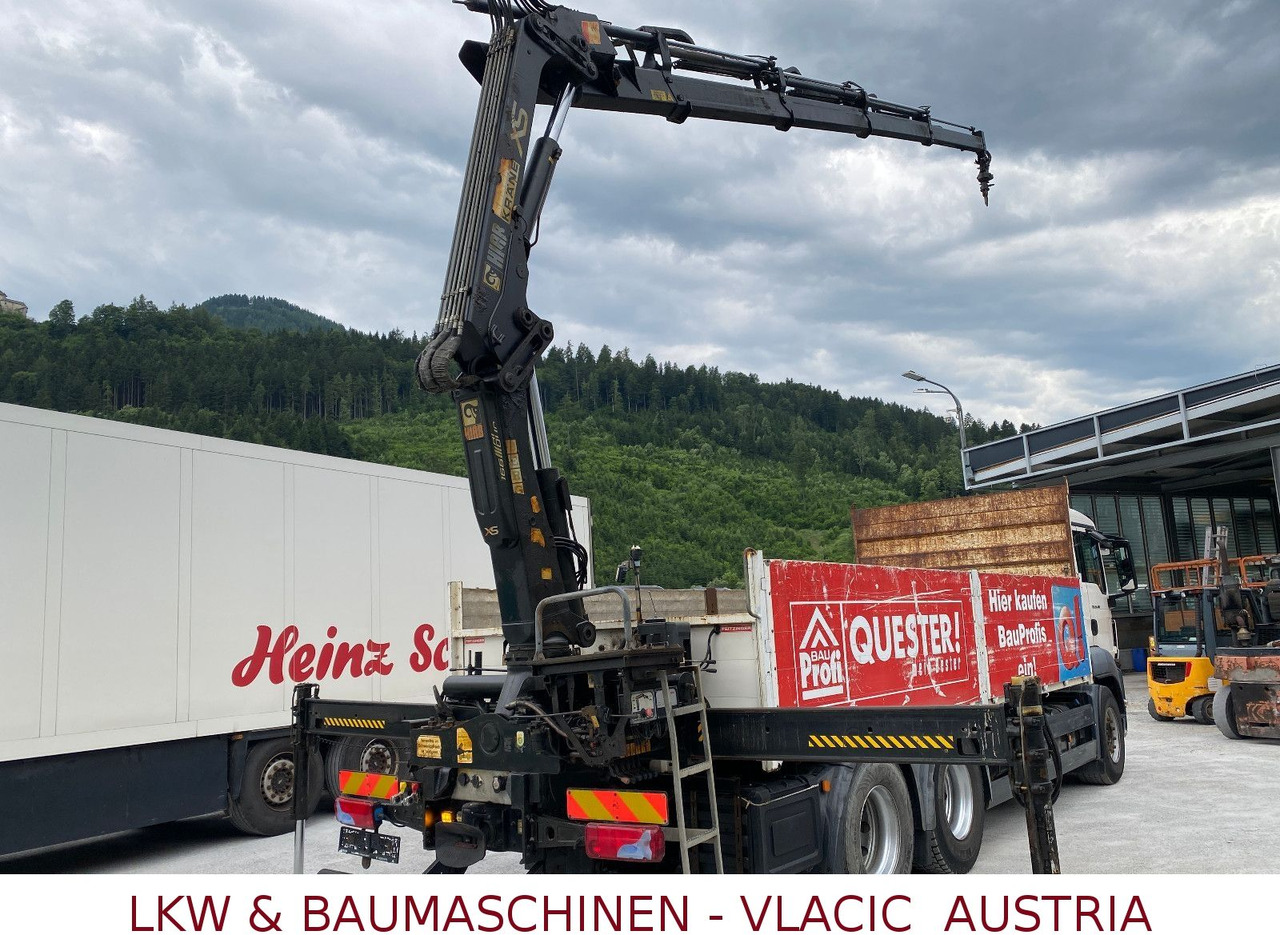 MAN TGS 26.400 6x4 mit Kran HIAB 166 - Camion platformă, Camion cu macara: Foto 5 MAN TGS 26.400 6x4 mit Kran HIAB 166 - Camion platformă, Camion cu macara: Foto 5