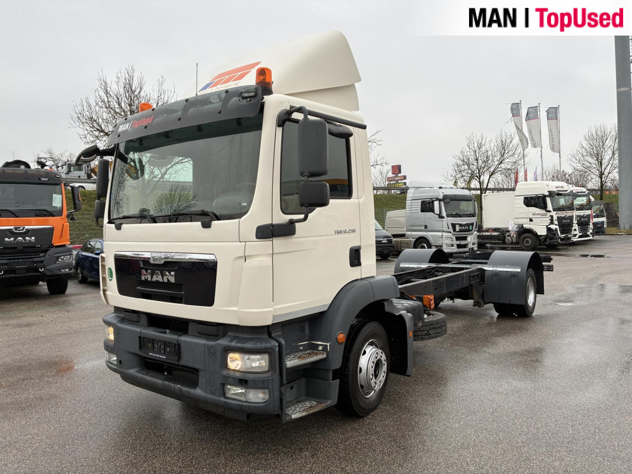MAN TGM 12.290 4X2 LL - Camion şasiu: Foto 1 MAN TGM 12.290 4X2 LL - Camion şasiu: Foto 1