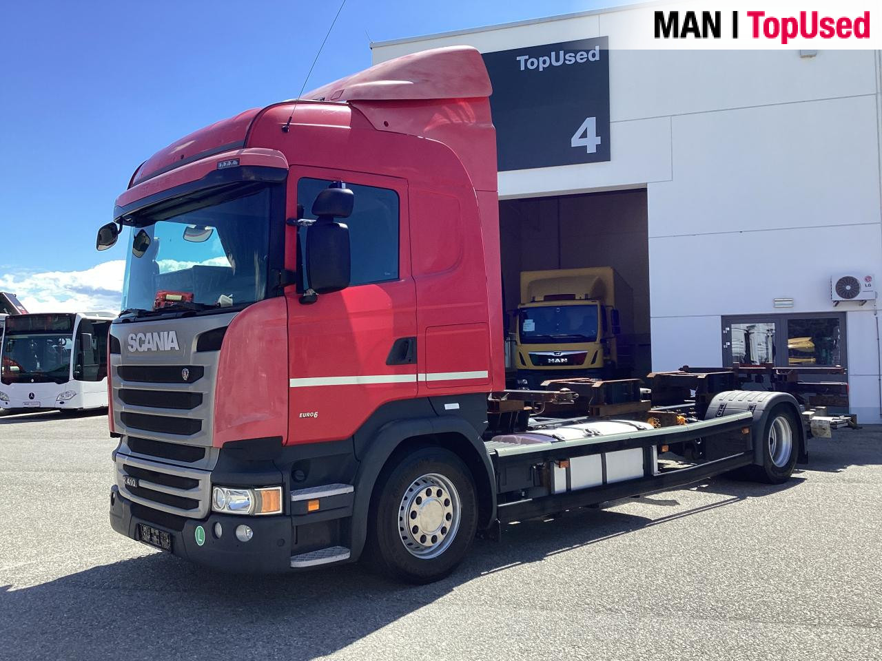SCANIA R410 - Camion transport containere/ Swap body: Foto 1 SCANIA R410 - Camion transport containere/ Swap body: Foto 1