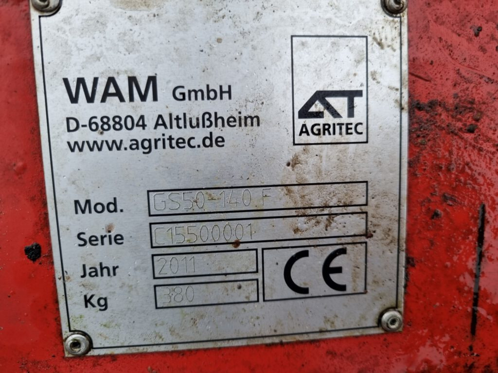 WAM GS50-140F mower - Cositoare: Foto 4 WAM GS50-140F mower - Cositoare: Foto 4