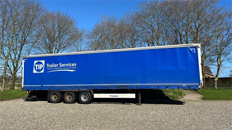 Krone Sættevogn med lift i bag SDP 27 eLB4-CS med lift i - Semiremorcă prelată: Foto 1 Krone Sættevogn med lift i bag SDP 27 eLB4-CS med lift i - Semiremorcă prelată: Foto 1
