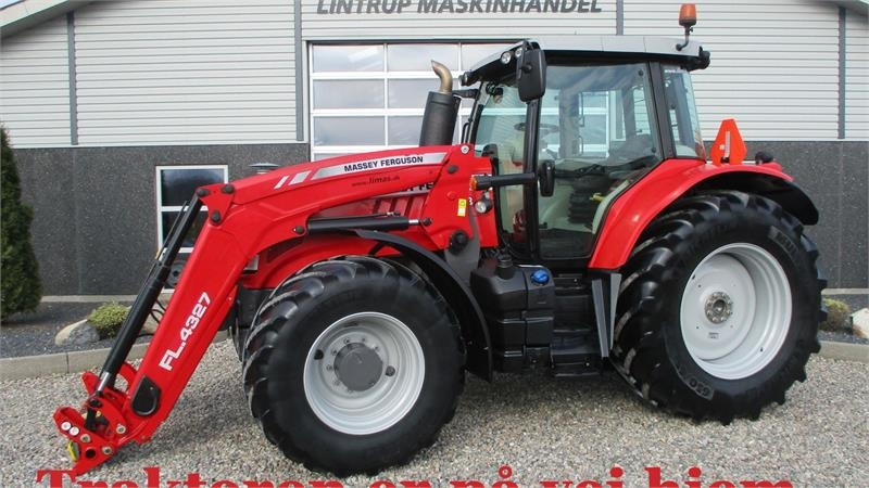 Massey Ferguson 7726 S DynaVT Med front læsser. Læsser er meget li - Tractor agricol: Foto 1 Massey Ferguson 7726 S DynaVT Med front læsser. Læsser er meget li - Tractor agricol: Foto 1