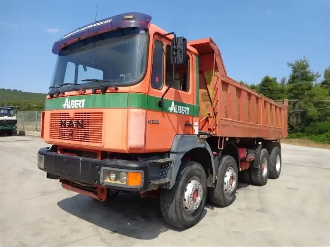 MAN 33.403 MAN 35.403 8X4 - Camion basculantă: Foto 1 MAN 33.403 MAN 35.403 8X4 - Camion basculantă: Foto 1