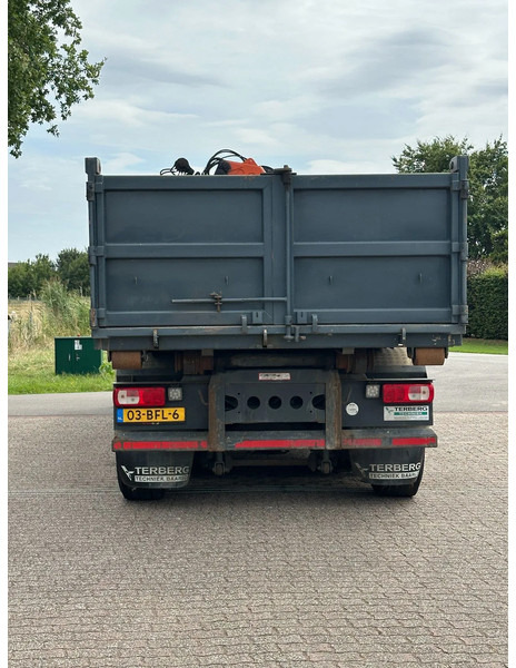 Camion cu sistem de cablu, Camion cu macara DAF CF 370 EURO6!!6x2!KRAAN/KRAN/KABEL/ABROLLKIPPER!!2014!!: Foto 10