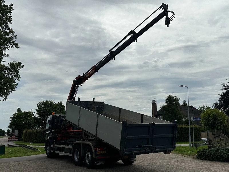 Camion cu sistem de cablu, Camion cu macara DAF CF 370 EURO6!!6x2!KRAAN/KRAN/KABEL/ABROLLKIPPER!!2014!!: Foto 7