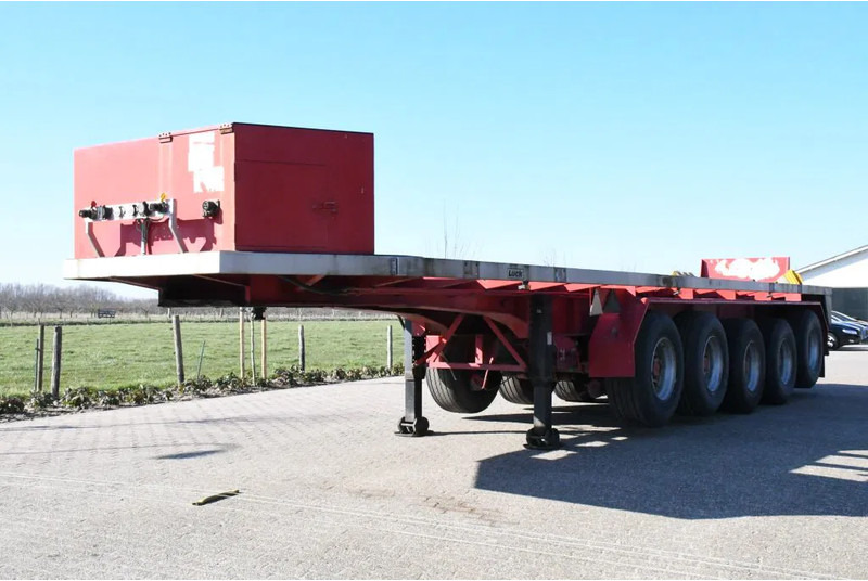 LUECK SPR75/5 5 achse BALLAST TRAILER 3x STEERAXLE!! - Semiremorcă platformă: Foto 2 LUECK SPR75/5 5 achse BALLAST TRAILER 3x STEERAXLE!! - Semiremorcă platformă: Foto 2