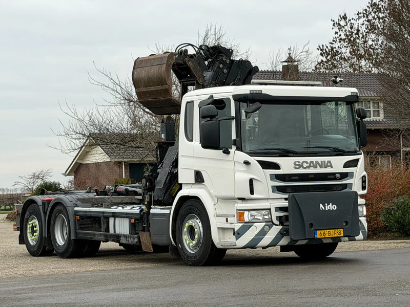 Scania P320 Z-KRAAN/RADIO REMOTE!!HAAK!!TOP 2017!!EURO6!! ZERO EMISSIE 2030!! - Camion cu cârlig, Camion cu macara: Foto 2 Scania P320 Z-KRAAN/RADIO REMOTE!!HAAK!!TOP 2017!!EURO6!! ZERO EMISSIE 2030!! - Camion cu cârlig, Camion cu macara: Foto 2