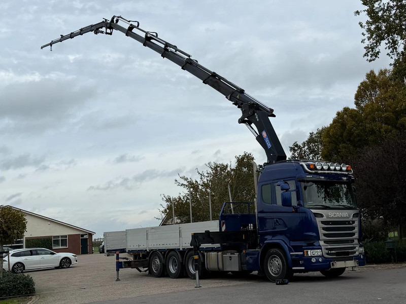 Scania R450 8X4 TRIPLE !!EURO6!! 50TM/JIB/!!TOP!!ROOF/DACH/MONTAGE!!MANUTENTION!! CRANE!!GRUE!! - Camion cu macara: Foto 1 Scania R450 8X4 TRIPLE !!EURO6!! 50TM/JIB/!!TOP!!ROOF/DACH/MONTAGE!!MANUTENTION!! CRANE!!GRUE!! - Camion cu macara: Foto 1