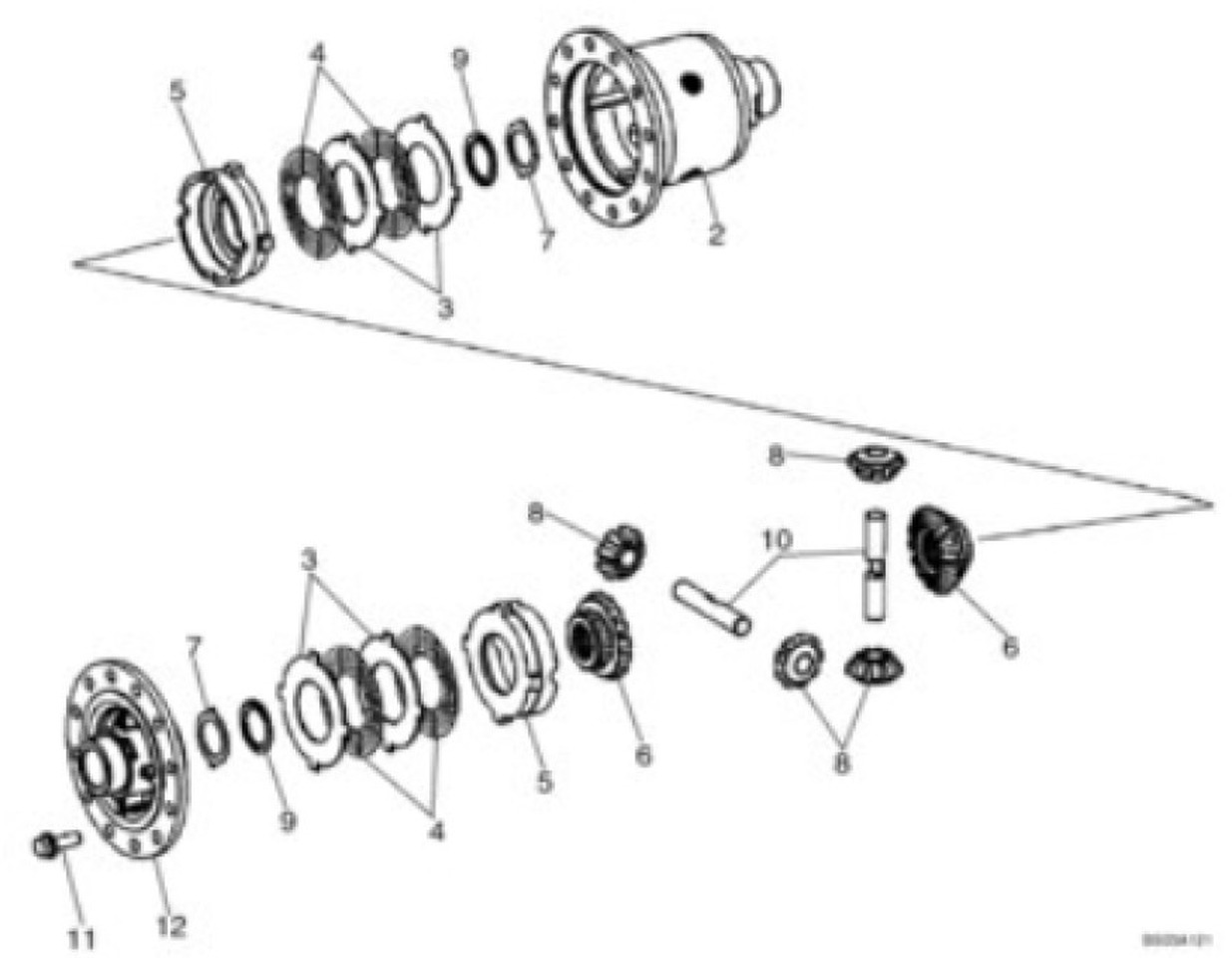 Case 8603621 - Diferențial pentru Utilaje agricole: Foto 1 Case 8603621 - Diferențial pentru Utilaje agricole: Foto 1