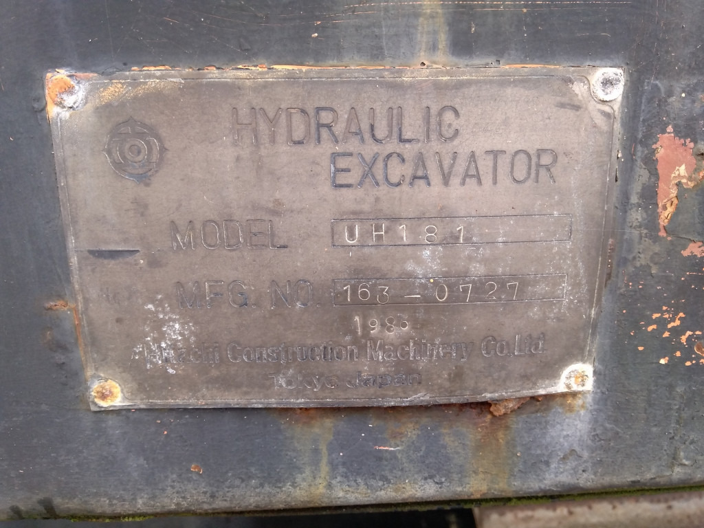 Hitachi UH181 - Excavator pe şenile: Foto 5 Hitachi UH181 - Excavator pe şenile: Foto 5