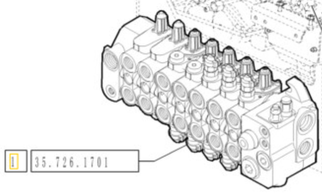 New Holland 87738257 - Supapa hidraulica pentru Utilaje constructii: Foto 2 New Holland 87738257 - Supapa hidraulica pentru Utilaje constructii: Foto 2