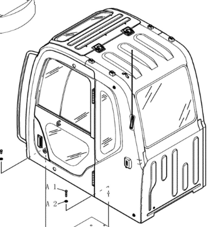 New Holland YN02C00134P1 - YN02C00135F1 - Cabină pentru Utilaje agricole: Foto 1 New Holland YN02C00134P1 - YN02C00135F1 - Cabină pentru Utilaje agricole: Foto 1
