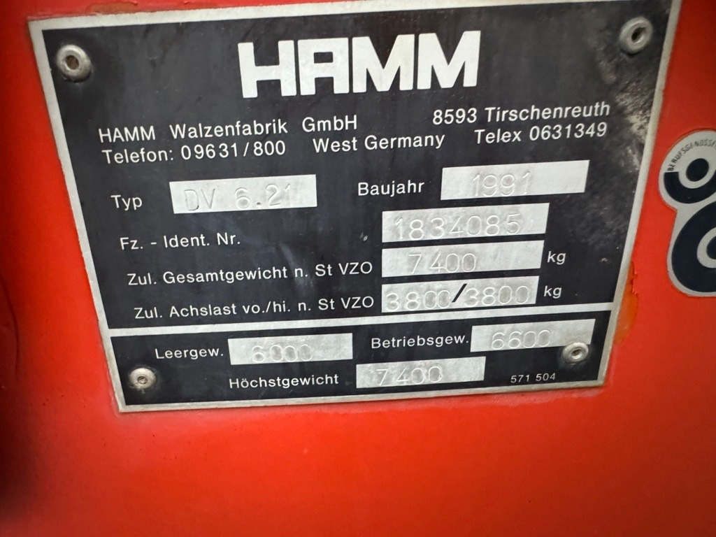 Hamm D, 6.21  în leasing Hamm D, 6.21: Foto 8