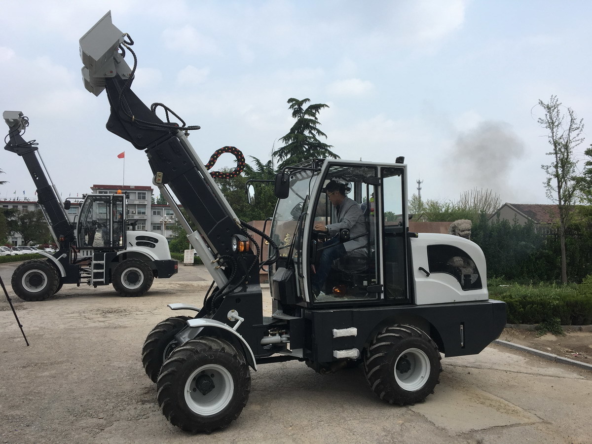 QINGDAO PROMISING 1.0T New Telescopic Wheel Loader ZL10 with CE Mark - Încărcător pe roți telescopic: Foto 1 QINGDAO PROMISING 1.0T New Telescopic Wheel Loader ZL10 with CE Mark - Încărcător pe roți telescopic: Foto 1