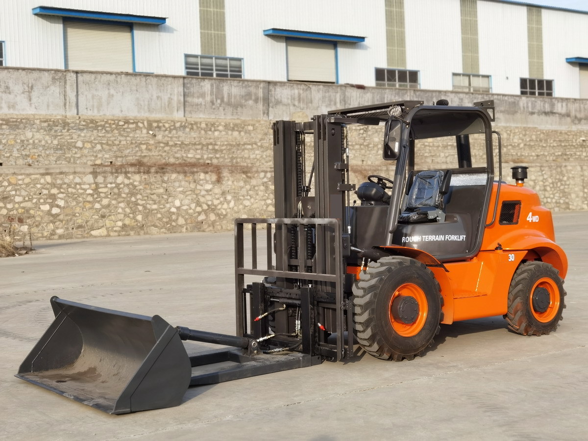 Stivuitor de teren dificil nou QINGDAO PROMISING 3T 4WD Rough Terrain Forklift CPCD30: Foto 7 Stivuitor de teren dificil nou QINGDAO PROMISING 3T 4WD Rough Terrain Forklift CPCD30: Foto 7