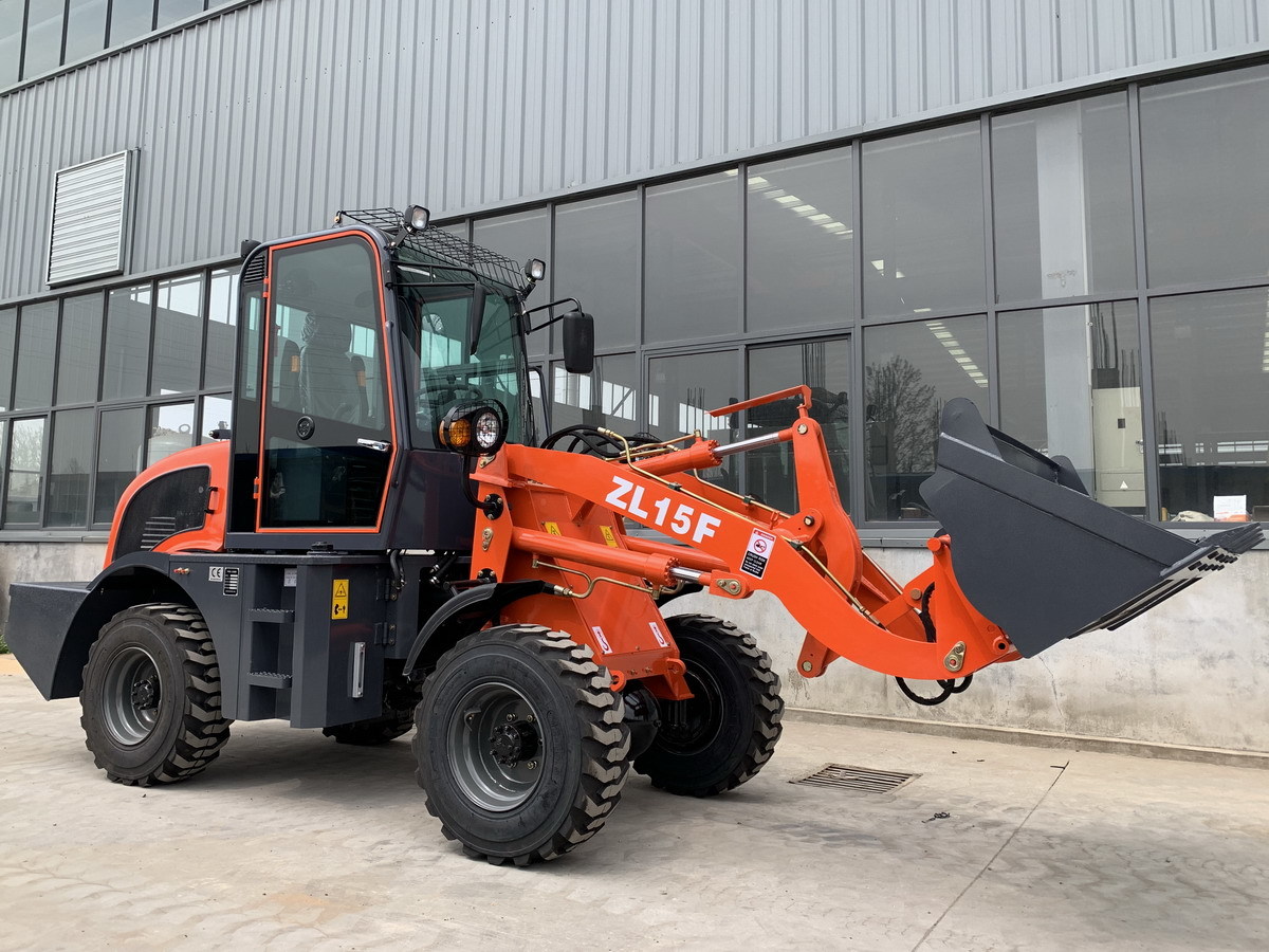 Qingdao Promising CE Marked 1.5T Articulated Loader ZL15F - Încărcător frontal pe pneuri: Foto 2 Qingdao Promising CE Marked 1.5T Articulated Loader ZL15F - Încărcător frontal pe pneuri: Foto 2