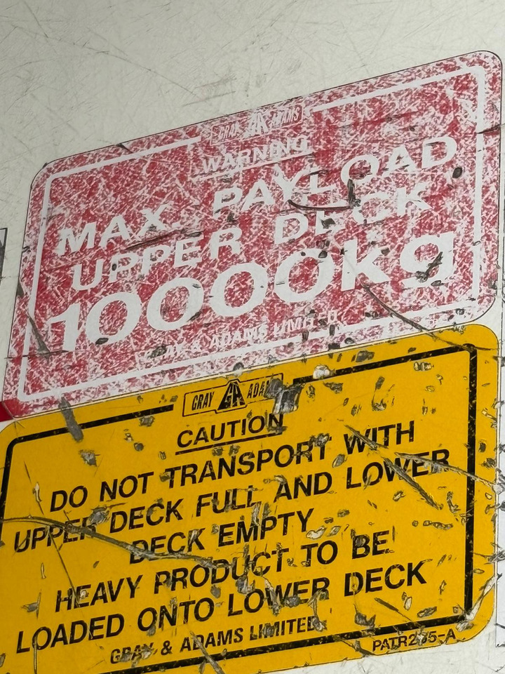 Semiremorcă frigider Gray and Adams 2010 Vector 1850 – D12: Foto 15 Semiremorcă frigider Gray and Adams 2010 Vector 1850 – D12: Foto 15