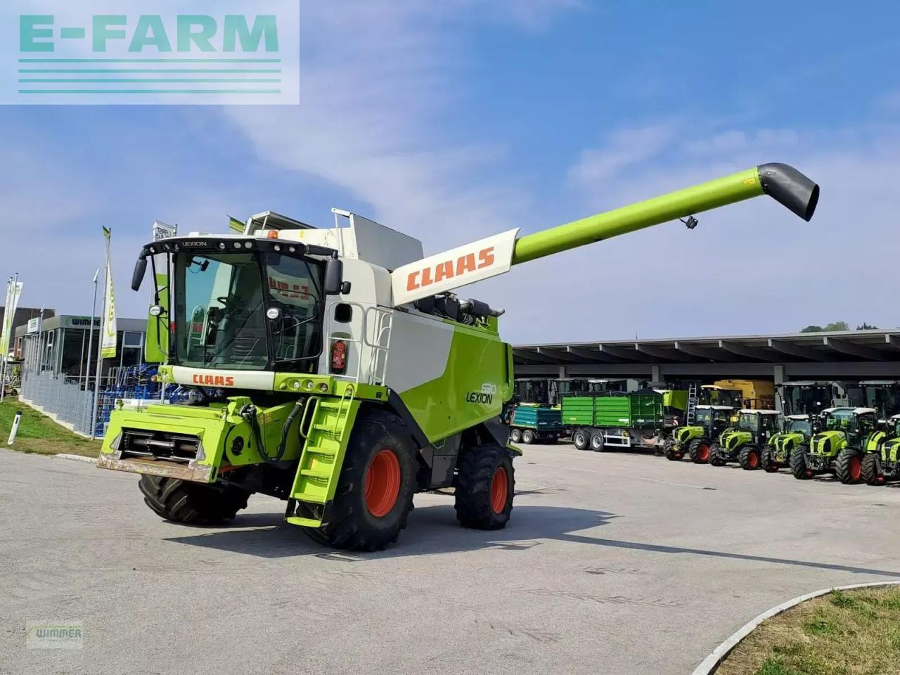 Combină de recoltat cereale CLAAS lexion 630 - allrad - (gebrauchter lexion 600): Foto 17 Combină de recoltat cereale CLAAS lexion 630 - allrad - (gebrauchter lexion 600): Foto 17
