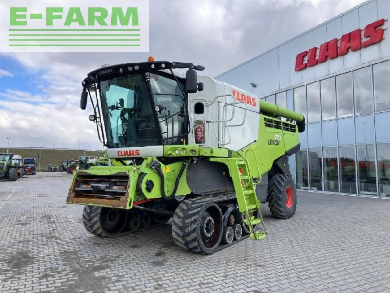 Combină de recoltat cereale CLAAS lexion 770 terra trac: Foto 7